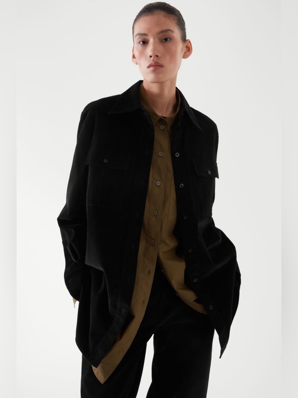 COS Corduroy Utility Shirt